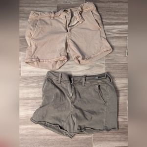 2 Pairs American Eagle Shorts size 2